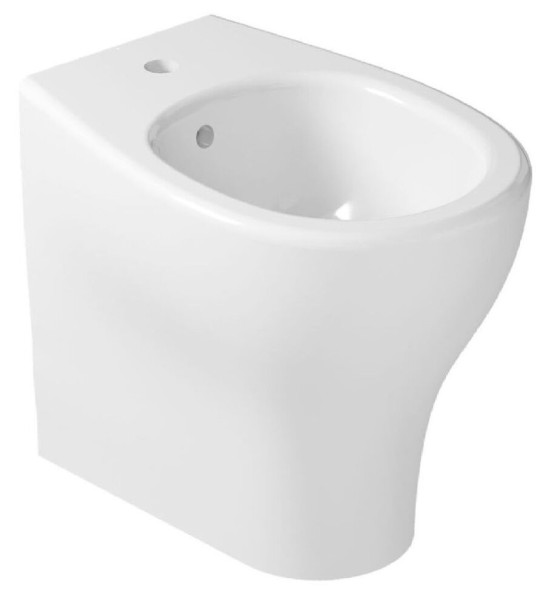 Биде GALASSIA EDEN 7214 напольное с одним отверстием с крепежом цвет белый глянцевый