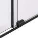 Vincea Душевая перегородка Волк-Ин (Walk-In) VSW-1WSL120CGB, 1200*2000, черный матовый, стекло тонированное