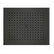 Верхний душ Bossini Dream Flat H38391.073 570x470 мм потолочный Easy Clean цвет черный матовый