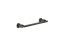 Gessi Полотенцедержатель, Inciso, шгв 341*77*41, цвет чёрный матовый  58497#299