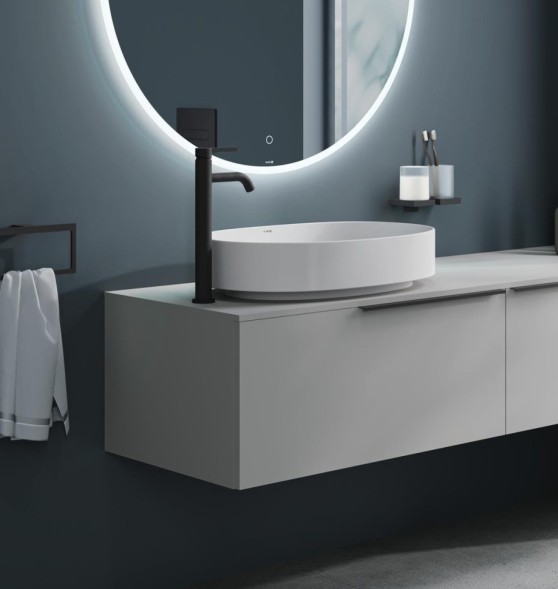 Раковина KLUDI RESA O 58CW2043 накладная без перелива