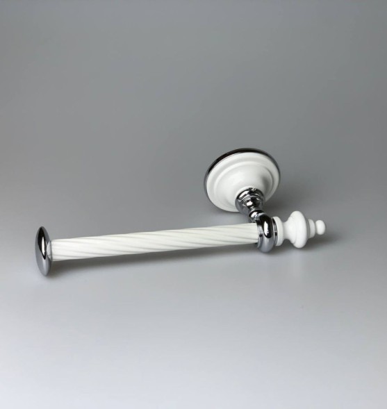 Stil Haus Giunone, бумагодержатель, цвет хром - белый