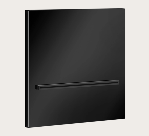 Gessi Излив, Cascata, цвет черный металл
