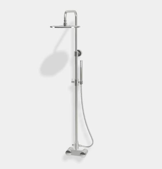 Душевая стойка, Fima Carlo Frattini, Shower column, цвет-хром F5605/2HCR
