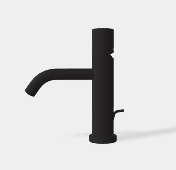 Смеситель для раковины, Fima Carlo Frattini, Spillo Tech, X COLLECTION, цвет-черный матовый F3031TXSXNS