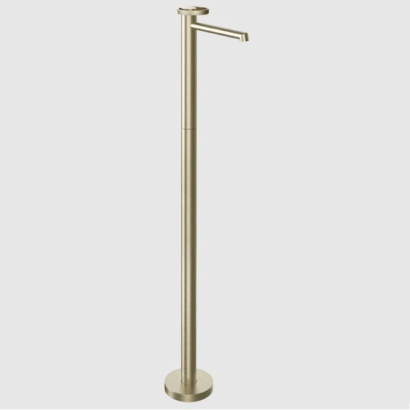 Gessi Смеситель для ванны, Anello, напольный, цвет Латунь матовая  63393#727