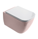 Унитаз Scarabeo TEOREMA 2.0 подвесной безободковый цвет розовый матовый 5126/CL 54