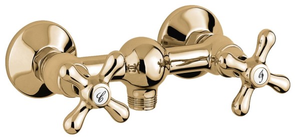 Emmevi Deco Classic, двухвентильный смеситель для душа, без набора для душа, бронза 12002/BR