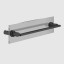 Gessi Полотенцедержатель, Inciso, шгв 341*77*41, цвет черный металл