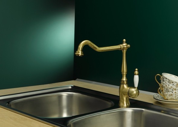 Смеситель для кухни Webert Valentino VA920302065, бронза