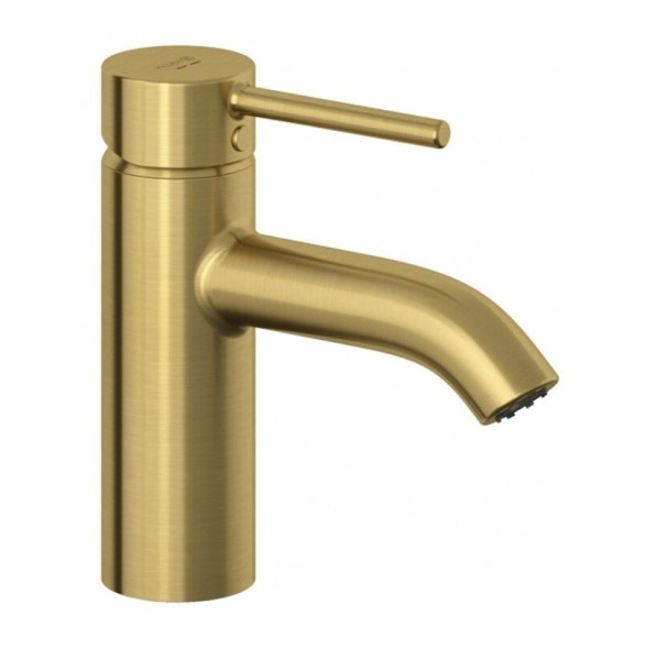 Смеситель KLUDI BOZZ 38266N076 для раковины на одно отверстие однорычажный с донным клапаном