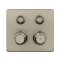 Gessi Смеситель для душа, Hi Fi Eclectic, на 2 потребителя, цвет Никель матовый 65232#149