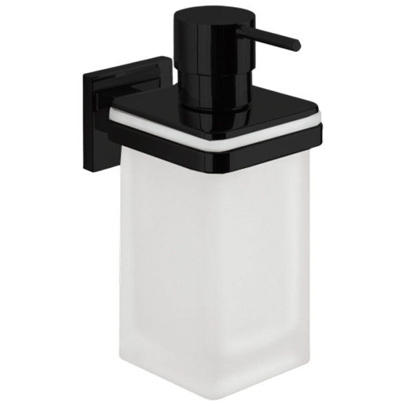 Дозатор COLOMBO DESIGN BASICQ B9337.NM настенный цвет черный матовый