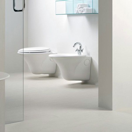 Унитаз HATRIA SCULTURE YXKN01 подвесной цвет белый