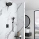 Vincea Душевой комплект Инспаер (Inspire) VSFW-3I21MT1MB встраиваемый, термостатический, двухрежимный, черный