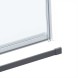 Vincea Душевая дверь Комо Софт (Como Soft) VDS-1CS120CLGM, 1200, вороненая сталь, стекло прозрачное