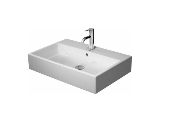 Duravit Раковина, Vero Air, шгв 700*470*165, отверстия для смесителя-1, цвет белый 2350700027