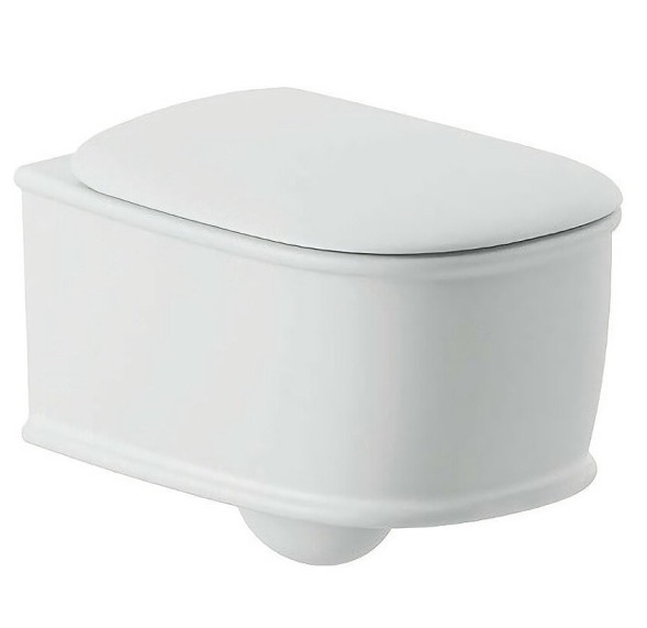 Унитаз Artceram Atelier подвесной безободковый цвет белый матовый ATV001 05 00