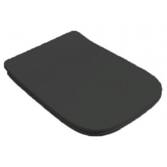 Сиденье с крышкой Artceram A16 с микролифтом цвет черный ASA001 03 71