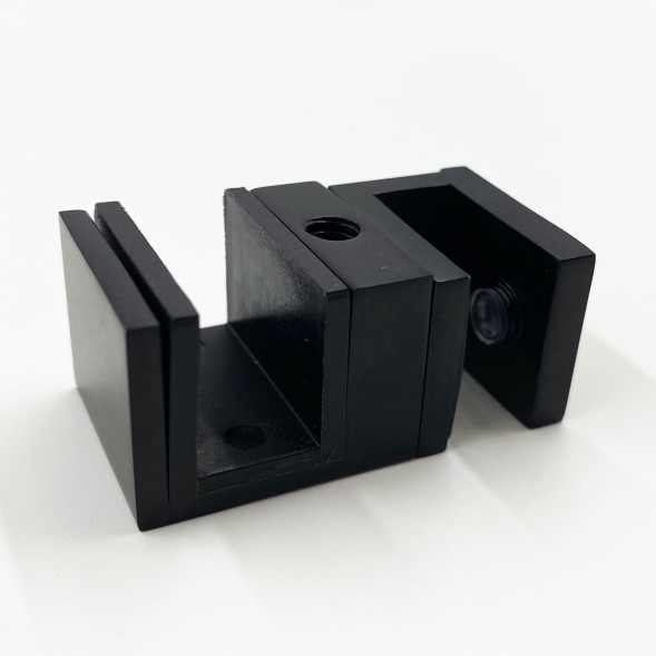 Vincea Душевой уголок Дайс (Dice) VSS-4D100CLB, 1000*1000, черный, стекло прозрачное