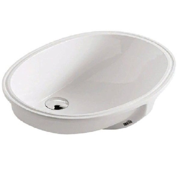 Раковина GALASSIA Denise 6002 встраиваемая снизу, белая