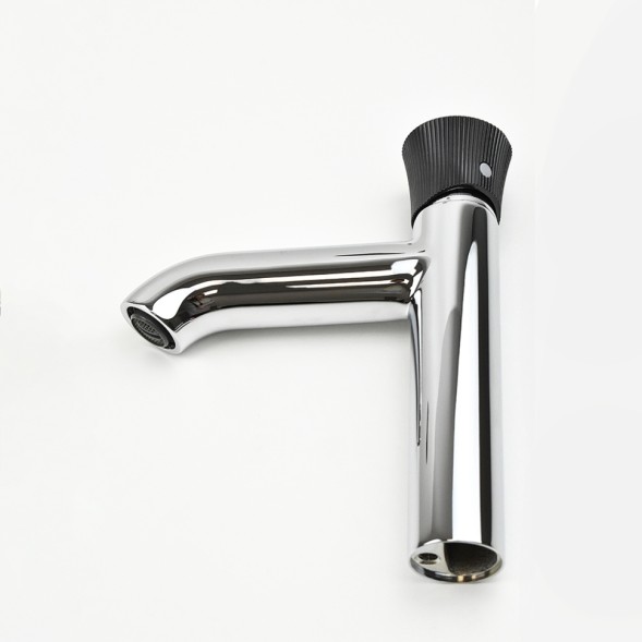 Paini 18CR205PZ Смеситель для раковины Домус , хром/брашированный чёрный