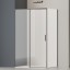Vincea Душевой уголок Софт 2 (Soft 2) VSR-3SO29011CLGM, 1100*900, вороненая сталь, стекло прозрачное