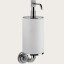 Gessi Дозатор для жидкого мыла, VENTI20, шгв 75*136*254, цвет дозатора Матовая латунь#чёрный  65414#727