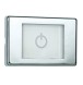 Верхний душ Bossini Dream/2 H38905.030 570х470 мм потолочный Easy Clean 2 режима: дождь, каскад, с хромотерапией цвет хром