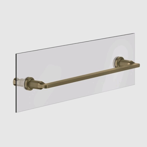 Gessi Полотенцедержатель, Inciso, шгв 491*77*41, цвет брашированная бронза PVD  58500#726