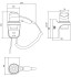 NOFER Фен настенный 2200 W ABS HOTEL LINE 02012.W белый