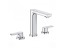 Смеситель KLUDI ZENTA SL 483930565 для раковины на три отверстия двухвентильный