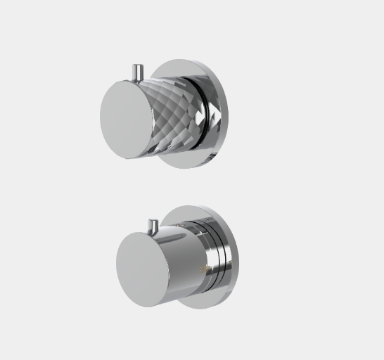 Смеситель для душа, Fima Carlo Frattini, Fimatherm, цвет-золото F3233TN7XOR