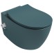 Унитаз ISVEA Sentimenti Neo подвесной с функцией биде цвет изумрудный матовый 10ARS1015I-2P