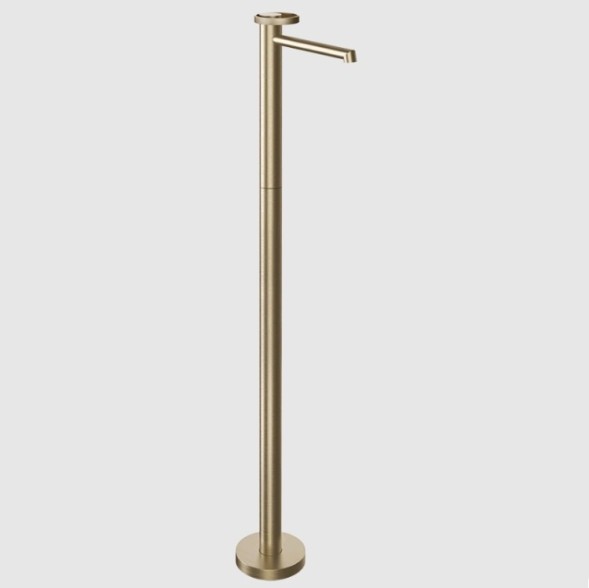Gessi Смеситель для ванны, Anello, напольный, цвет брашированная теплая бронза  63393#726