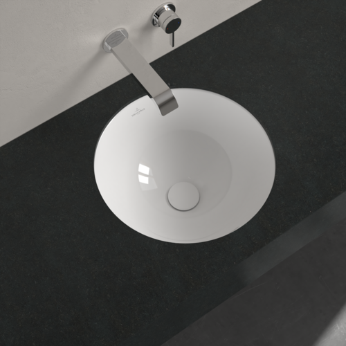 Villeroy&amp;Boch Раковина, Loop&amp;Friends, шгв 380*380*120, отверстия для смесителя-отсутствуют, цвет-альпийский белый 4A450101