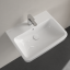 Villeroy&amp;Boch Раковина, O.Novo, шгв 560*405*120, отверстия для смесителя-1 сквозное, 2 промаркированных, цвет-альпийский белый 41615701