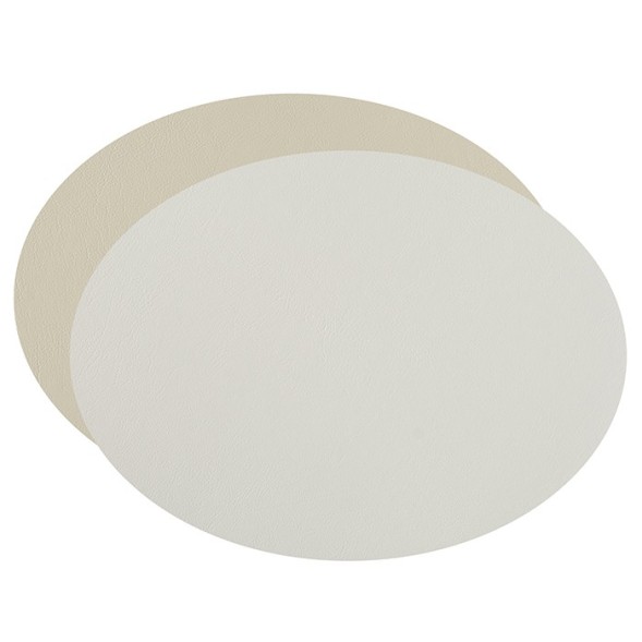 Плейсмат COLOMBO DESIGN ADJ 001.10/16 настольный двухсторонний цвет белый/панна котта