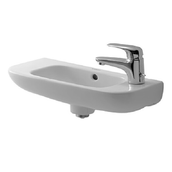 Duravit Раковина, D-Code, шгв 500*220*135, отверстия для смесителя-1 справа, цвет белый 07065000082