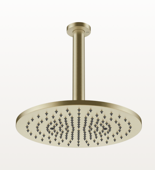 Gessi Верхний душ, VENTI20, 328*328, цвет черный брашированный металл  65149#707