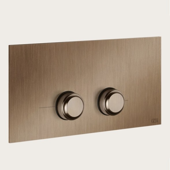 Gessi Клавиша смыва, VENTI20, для унитаза, шгв 215*12*145, цвет медь PVD медь  54657#030