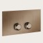 Gessi Клавиша смыва, VENTI20, для унитаза, шгв 215*12*145, цвет медь PVD медь  54657#030