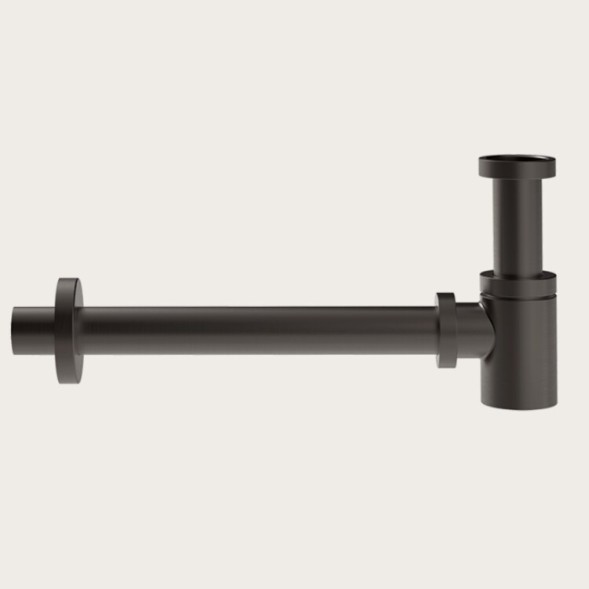 Gessi Сифон, Technical Accessories, бутылочный, 1 1#4", цвет брашированная бронза PVD  01377#726