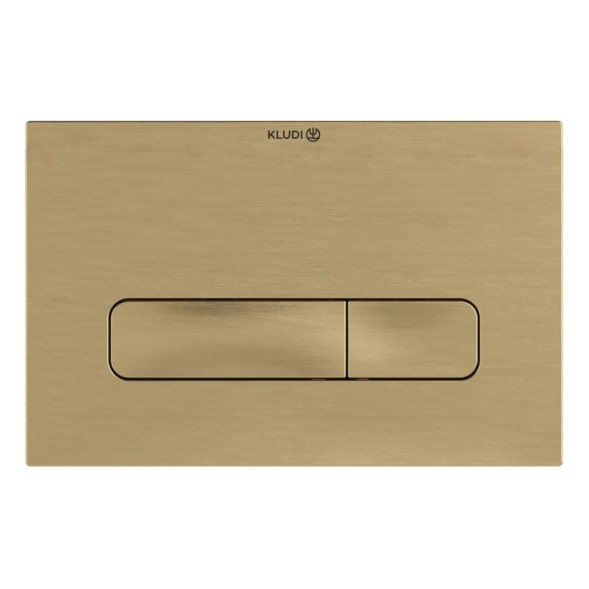 Клавиша смыва KLUDI UNIFIX 30PP01N0 для унитаза цвет брашированное золото