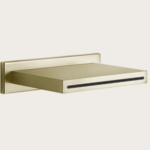 Gessi Излив, Cascata, цвет Латунь матовая  20293#727