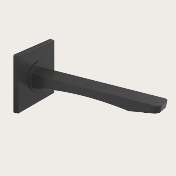 Gessi Излив, Rilievo, цвет черный матовый 59100#299