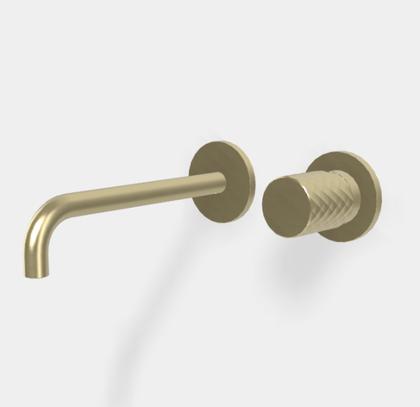 Смеситель для раковины, Fima Carlo Frattini, Spillo Tech, X COLLECTION, цвет-шампань брашированная F3051TWLX9XHS