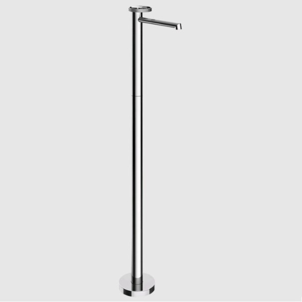 Gessi Смеситель для ванны, Anello, напольный, цвет хром 63393#031