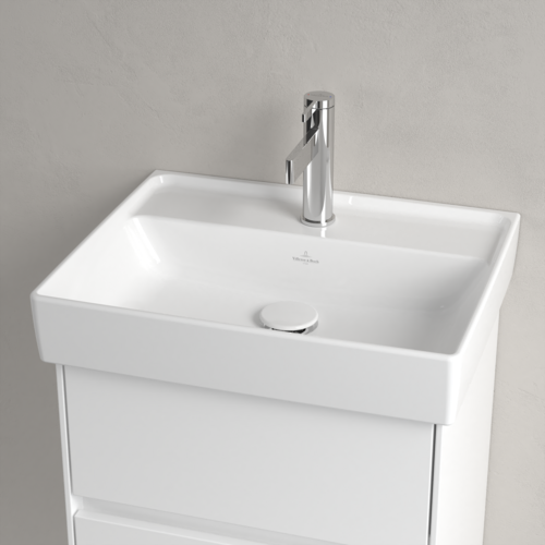 Villeroy&amp;Boch Раковина, Collaro, шгв 500*400*150, отверстия для смесителя-1, CeramicPlus, цвет-альпийский белый 433450R1
