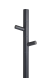 Полотенцесушитель электрический Vincea VTD-1DGE 15х140, графит, таймер